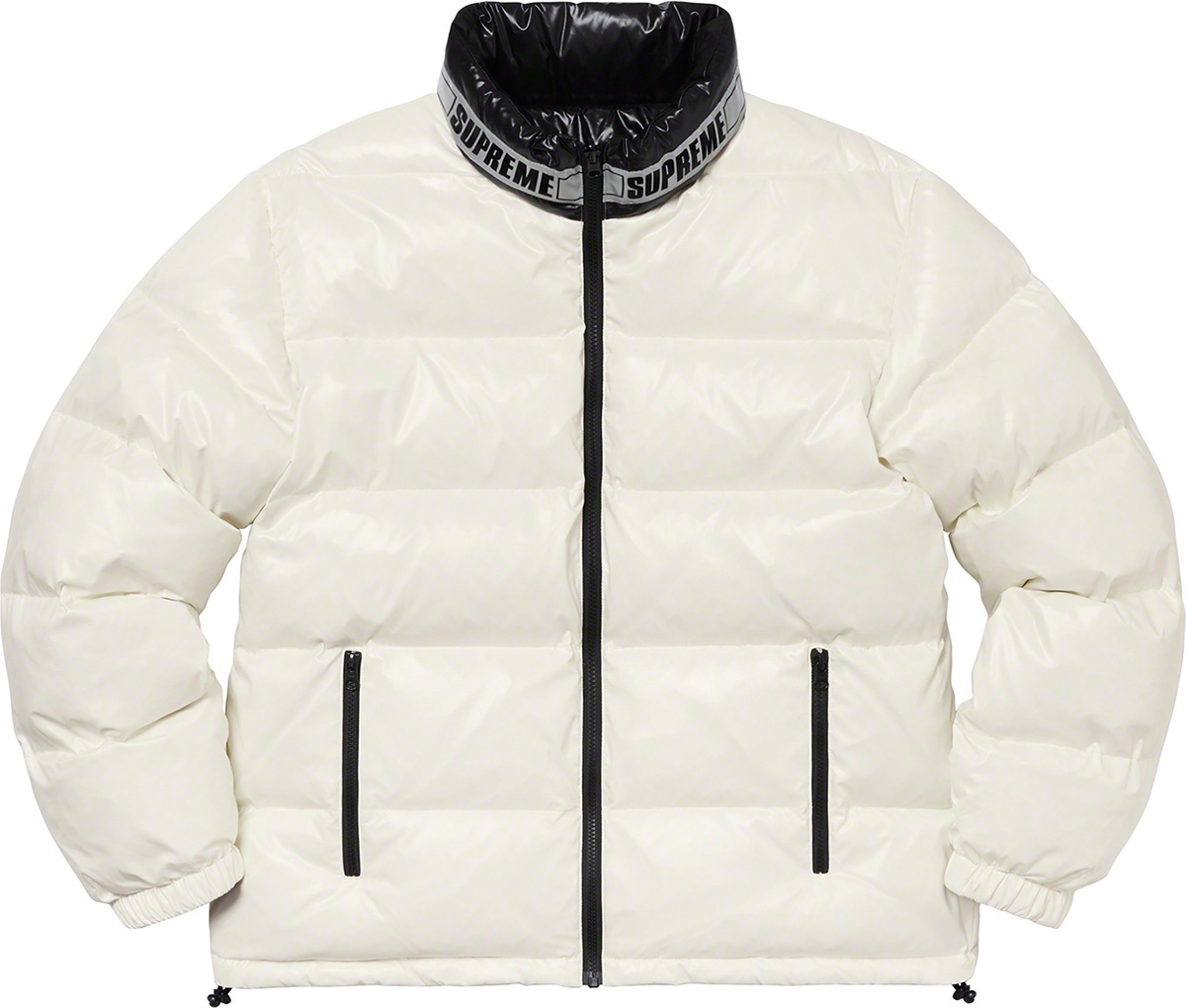Shiny Reversible Puffy Jacket view 2